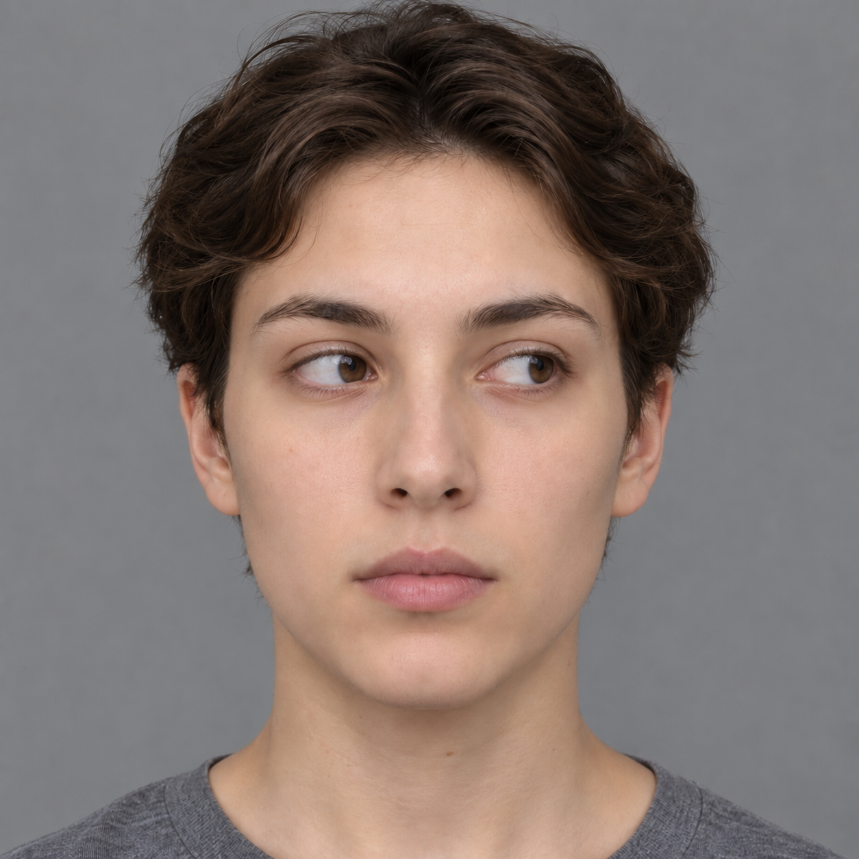 Face looking to the viewer’s right