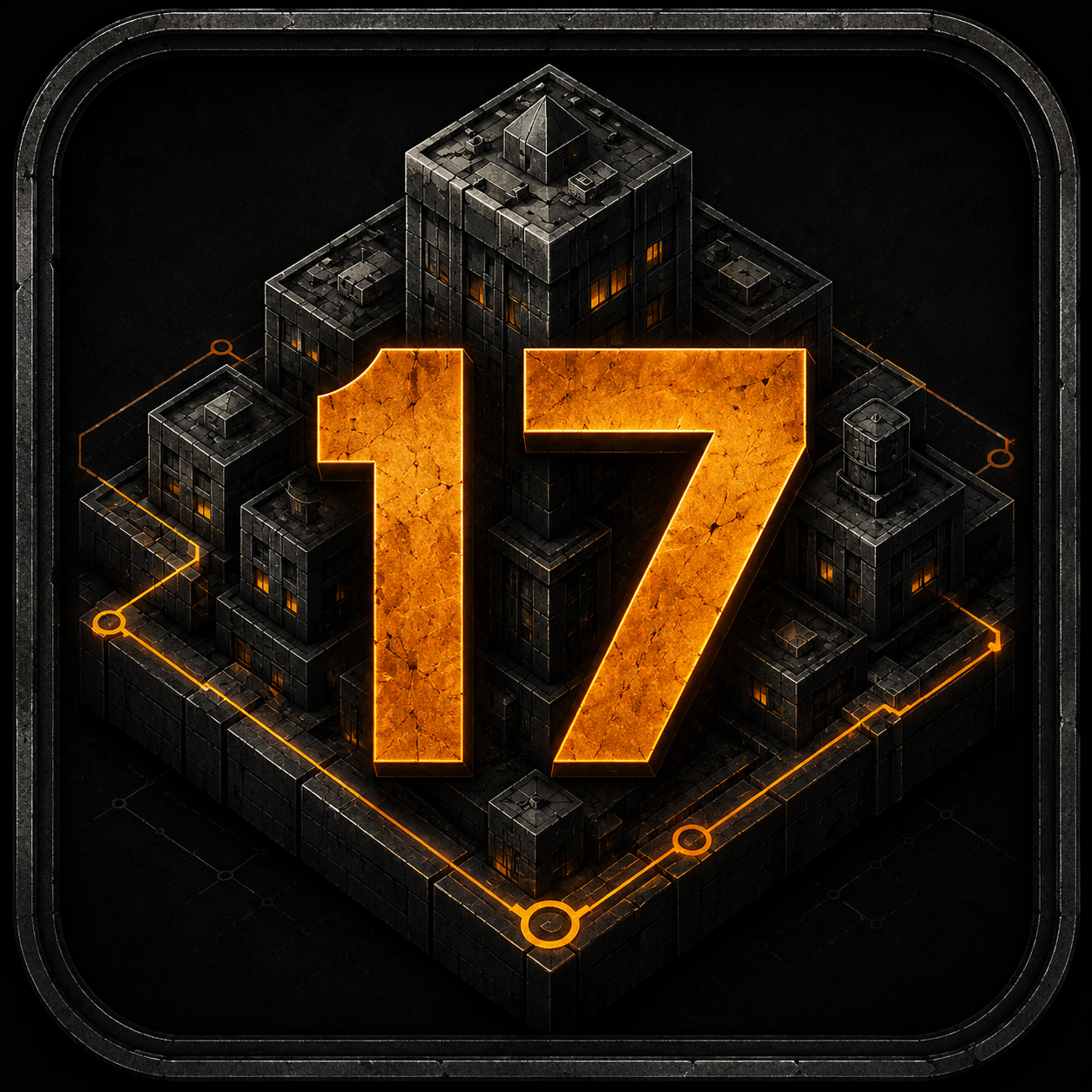 Block 17 square game icon